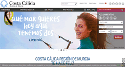 Desktop Screenshot of murciaturistica.es